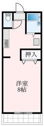 コーポ池之内の物件間取画像